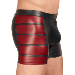 NEK Boxer long VEGA Noir-Rouge